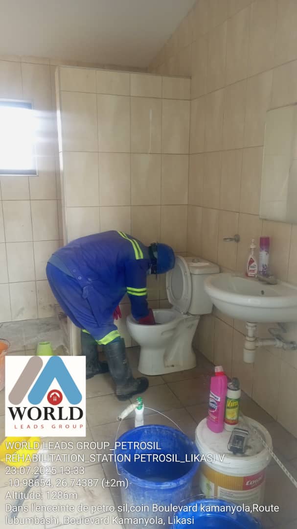 Pendant les travaux - Petro Sil